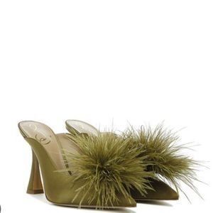 Sam Edelman Green Slingback Heel
